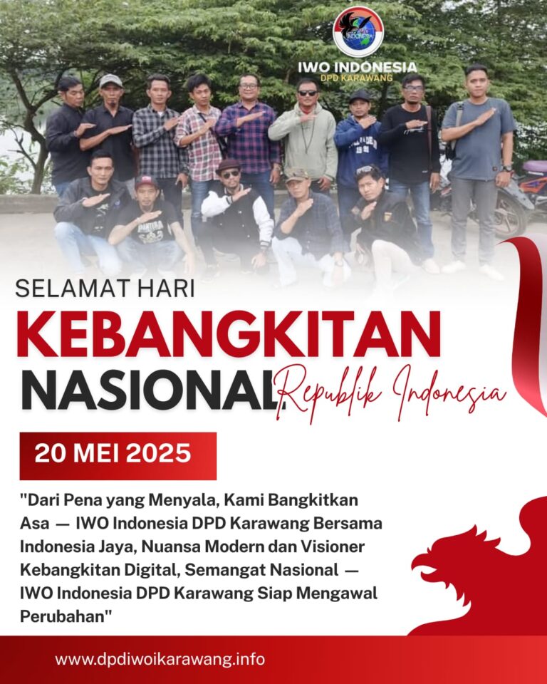 Momentum Harkitnas, Media Online Harus Menjadi Pelita, Bukan Bara Apalagi Mencari Nama