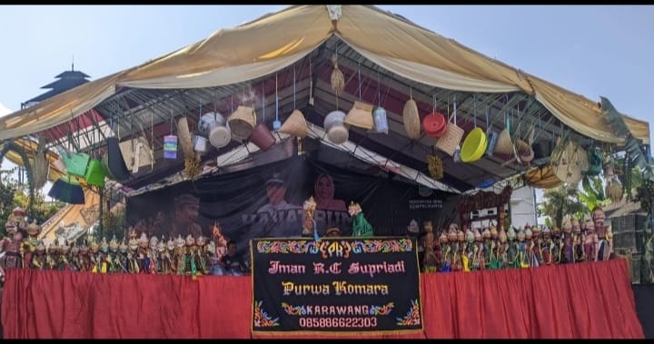 Lestarikan Budaya Lokal Dan Wujud Rasa Syukur Atas Hasil Bumi, Pemdes Gempolkarya Gelar Tradisi Hajat Bumi