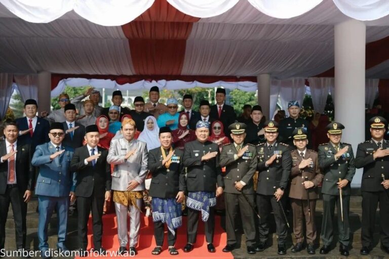 Karawang Gelar Upacara Kemerdekaan ke-80 RI: Bersatu Berdaulat Rakyat Sejahtera Indonesia Maju
